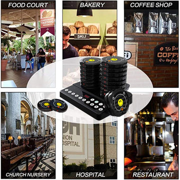 CallToU Restaurant Pager System | Restaurant Pagers | Nurse Call Button CallToU